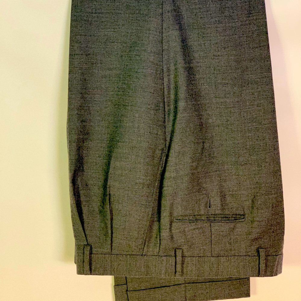 Gray slacks